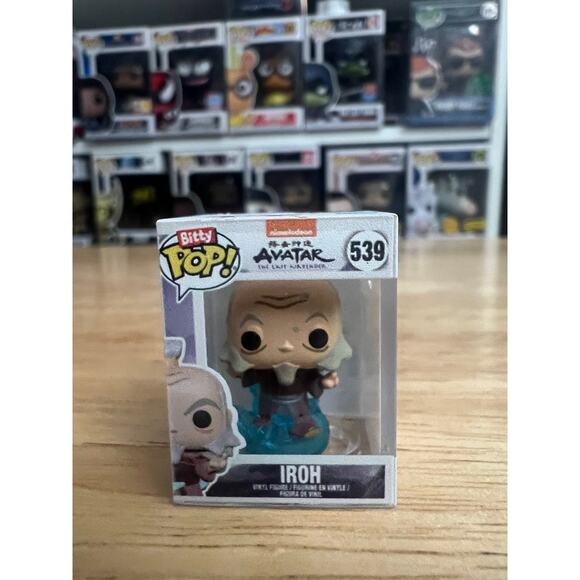 HYPER RARE CHASE BITTY Iroh Lightning Funko Pop #539 ATLA Avatar Last Airbender - Picture 1 of 6